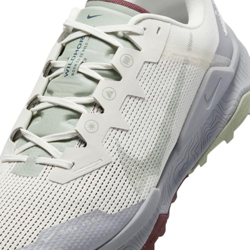 Nike Wildhorse 8 Men's Trail Running Shoes (DR2686-007, Phantom/Infinite Gold/Burgundy Crush/Jade Horizon) Size 12.5