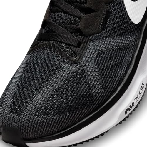 Nike Structure 25 Women's Road Running Shoes (DJ7884-001, Black/Dark Smoke Grey/White) Size 11.5