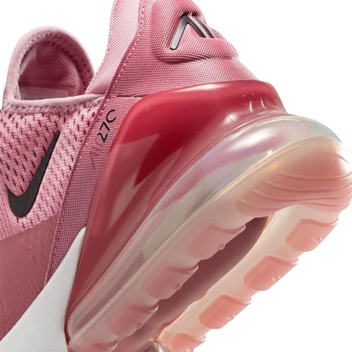 Nike Air Max 270 Women's Shoes (AH6789-607, Elemental Pink/Desert Berry/White/Black) Size 6