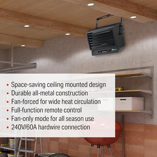 Mr. Heater 10,000/6,500W 240V Ceiling Mount Garage Utility Heater