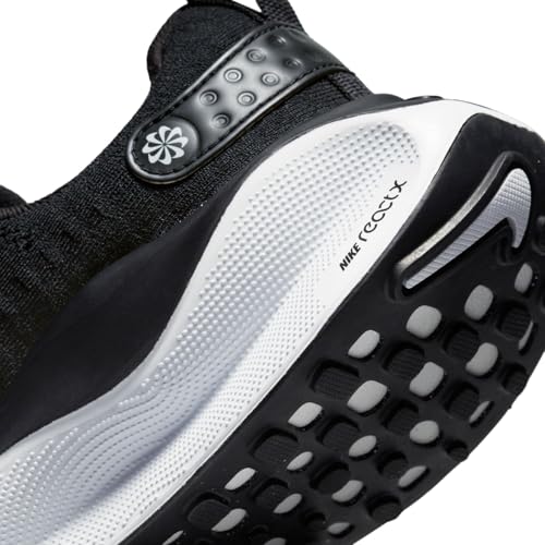 Nike InfinityRN 4 Women's Road Running Shoes (DR2670-001, Black/Dark Grey/White) Size 6