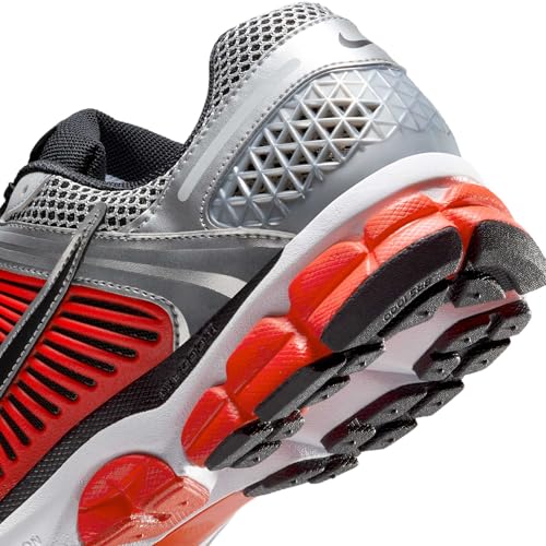 Nike Zoom Vomero 5 Men's Shoes (FJ4151-005, Metallic Silver/Flat Silver/Light Crimson/Black) Size 10