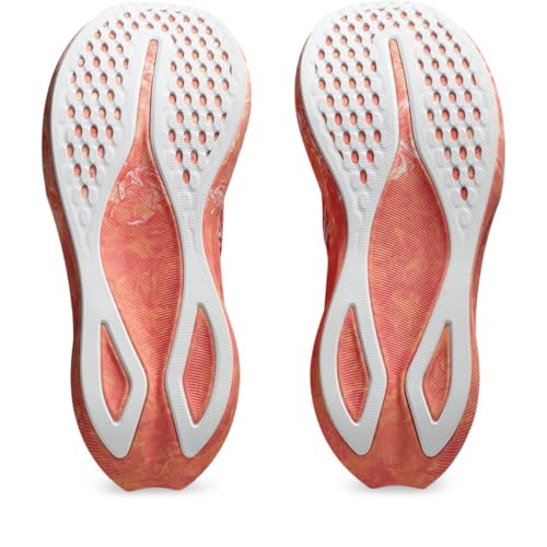 ASICS Women's Noosa TRI 16 Running Shoes, 8, Papaya/Mojave