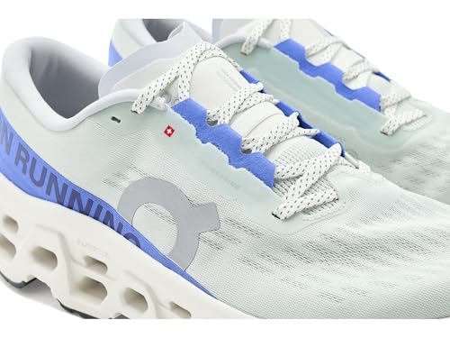 On Men's Cloudmonster 3 Sneaker, Iceberg/Ivory, 10.5