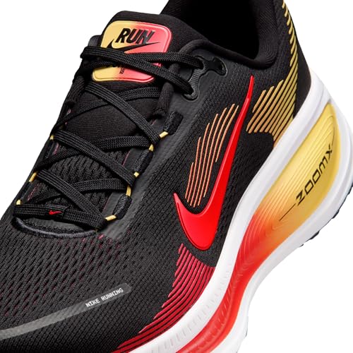 Nike Mens Vomero 18 Black/Bright Crimson/Light Crimson 8 Medium