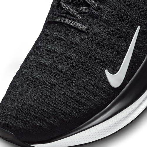 Nike InfinityRN 4 Men's Road Running Shoes (DR2665-001, Black/Dark Grey/White) Size 18