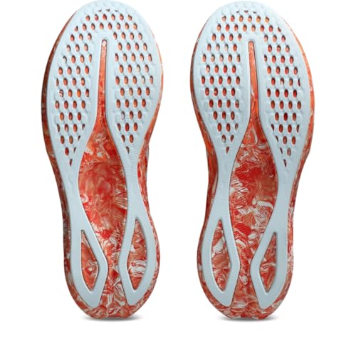 ASICS Men's Noosa TRI 16 Running Shoes, 10.5, Sky/Cherry Tomato