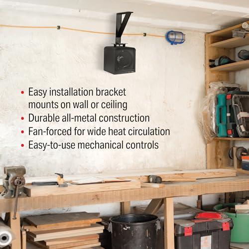 Mr. Heater 4,800W 240V Ceiling or Wall Mount Garage Utility Heater