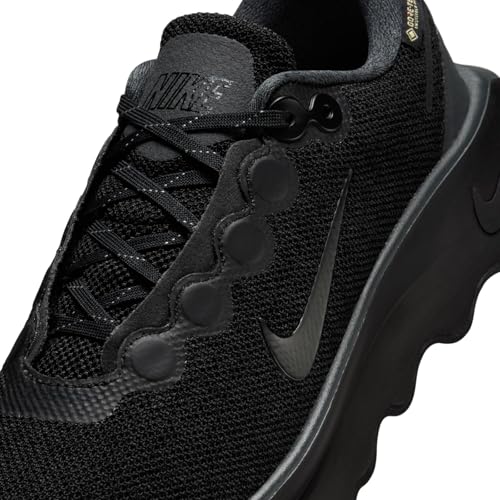 Nike Motiva Gore-TEX Women's Waterproof Walking Shoes (HM0355-001, Black/Anthracite/Black) Size 8.5