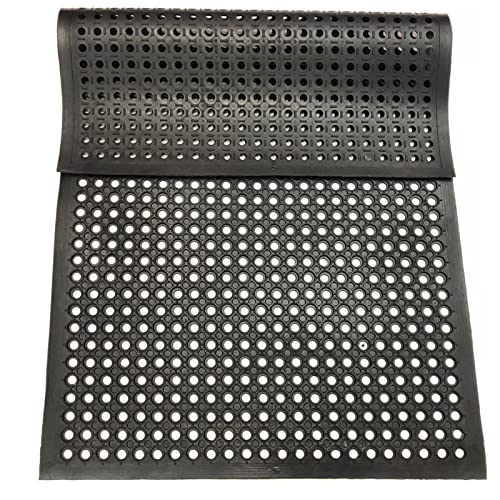Uniboho Rubber Floor Mats Anti Slip 60"x35" for Outside Entrance