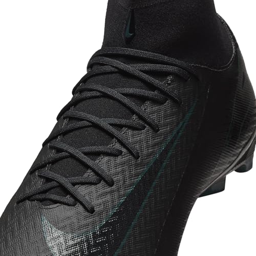 Nike Men's Zm Superfly 10 Acad Fg/MgFootball Shoe, Black Black Deep Jungle, 10.5 US
