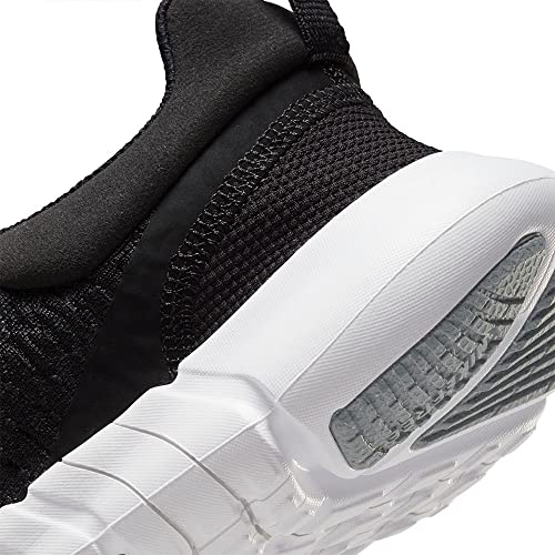 Nike Men's Free Rn 5,0 2021 Running Shoe, Black White Dk Smoke Grey, 11.5 US