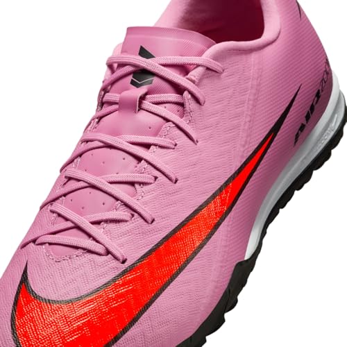 Nike Mercurial Vapor 16 Academy Turf Low-Top Soccer Shoes (Magic Flamingo/Total Crimson/Black) Size 10