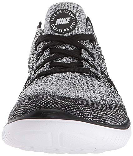 Nike Women's Free Rn Flyknit 2018 Running Shoe 6 , Black/Anthracite