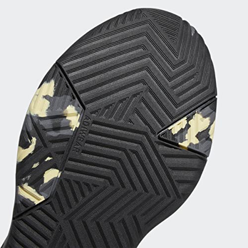 Adidas Adult Ownthegame Shoes Grey Five/Matte Gold/Core Black 14