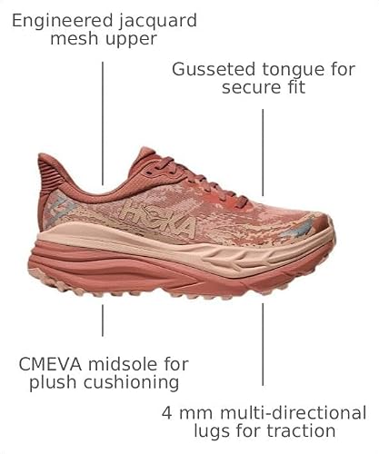Hoka Women's Stinson 7 Blush/Rose Latte 8.5 Medium