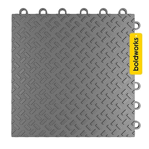 Garage Floor Tiles Interlocking Garage Flooring for Car Modular PlasticTile