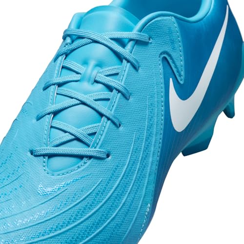 Nike Phantom Gx Academy Df Fg/Mg, Men's Sneaker, Blue Fury White, 11.5 US
