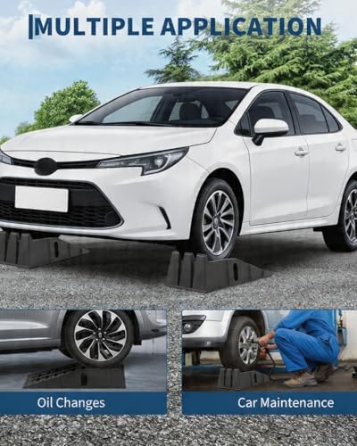 Garvee Heavy Duty Car Ramps for Oil Change