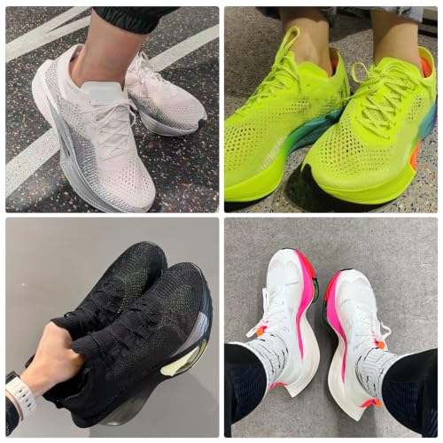 UamGlsob Running Shoe Laces for AlphaFly 3, Vaporfly 3 Sneaker Black 54in