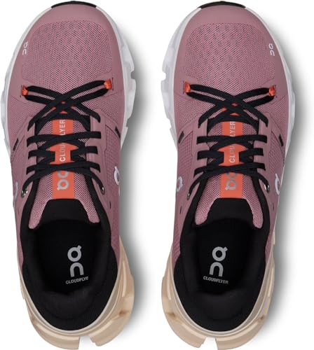 On Cloudflyer 4 Womens Shoes Size 9, Color: Dustrose/Sand