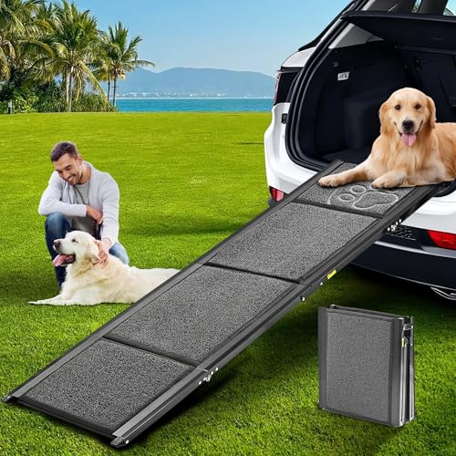 Dog Ramp for Large Dogs, 71'' Extra Long for High SUV Car & Truck
