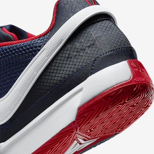 Nike Ja 1 Basketball Shoes (FQ4796-403, Midnight Navy/University Red/White) Size 11.5