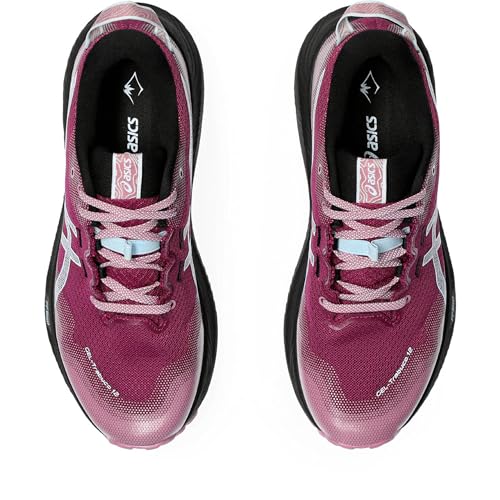 ASICS Women's Gel-Trabuco 12 Sneaker, BlackBerry, 6 UK