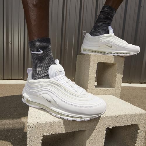 Nike Men's Air Max 97 Shoes, Multicolour White Reflective Silver Wolf Grey 105, 7.5