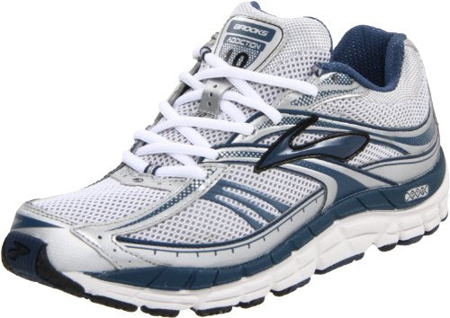 Brooks Men's Addiction 10 Running Shoe,Dark Denim/Primer Grey/Silver/White,7 B US
