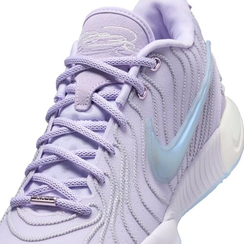 Nike Lebron XXI Basketball Shoes (HF5353-500, Barely Grape/Lilac Bloom/Summit White/Light Armory Blue) Size 10