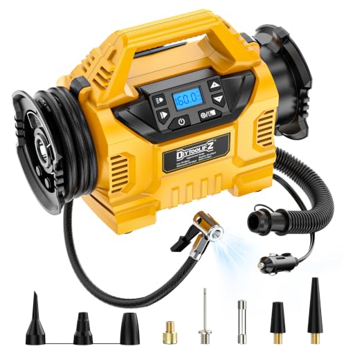 3X Faster 160PSI Cordless Air Compressor Compatible with DeWalt 20V Battery
