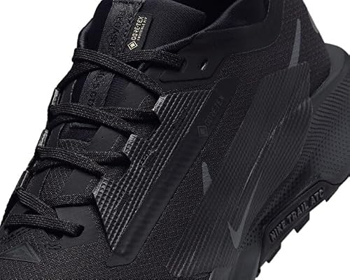 Nike Men's Pegasus Trail 5 Gore-TEX Black/Black/Anthracite 7.5 Medium