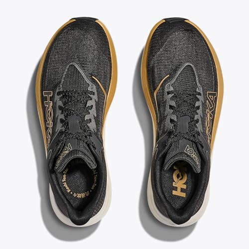 Hoka Unisex Rocket X 3 Black/Gold Men's 8.5, Women's 9.5 Medium