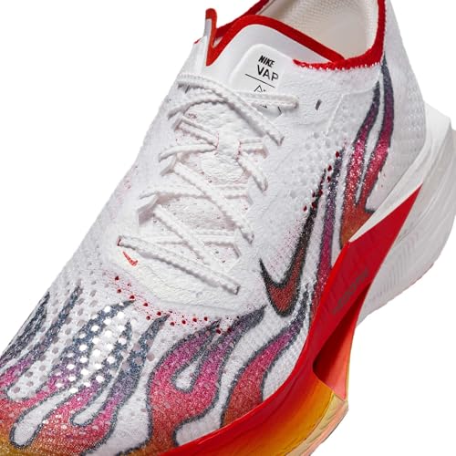 Nike Vaporfly 3 Men's Road Racing Shoes (HQ3504-100, White/Black/University Red/Habanero Red) Size 11
