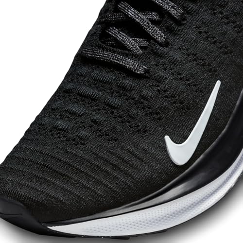 Nike InfinityRN 4 Women's Road Running Shoes (DR2670-001, Black/Dark Grey/White) Size 6