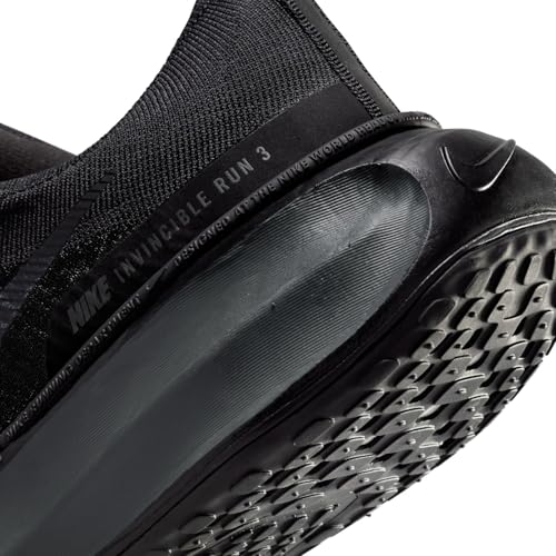 Nike Invincible 3 Men's Road Running Shoes (DR2615-005, Black/Anthracite/Black) Size 7