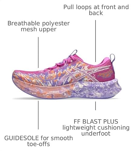 ASICS Women's Noosa TRI 16 Running Shoes, 8.5, Digital Sakura/Amethyst