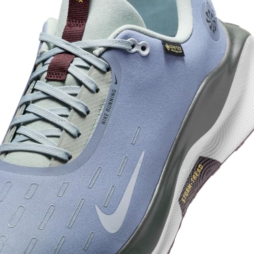 Nike InfinityRN 4 Gore-TEX Men's Waterproof Road Running Shoes (HQ0265-400, Ashen Slate/Light Pumice/Dark Smoke Grey/Football) Size 7.5