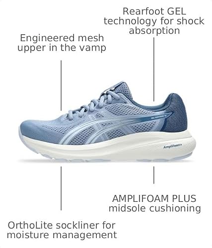 ASICS Women's Gel-Contend 10 Running Shoes, 9, Calm Indigo/Blue Fade