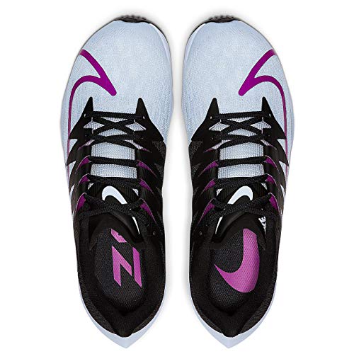 Nike Zoom Rival Fly Men's Running Shoes (Pure Platinum/Hyper Violet, Size 12)