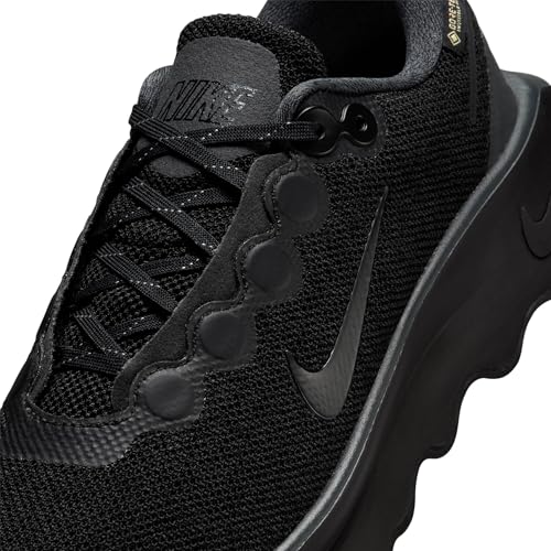 Nike Motiva Gore-TEX Women's Waterproof Walking Shoes (HM0355-001, Black/Anthracite/Black) Size 6.5