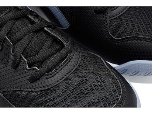 ASICS Men's Gel-Dedicate 8 Tennis Shoes, 9, Black/Grey Blue