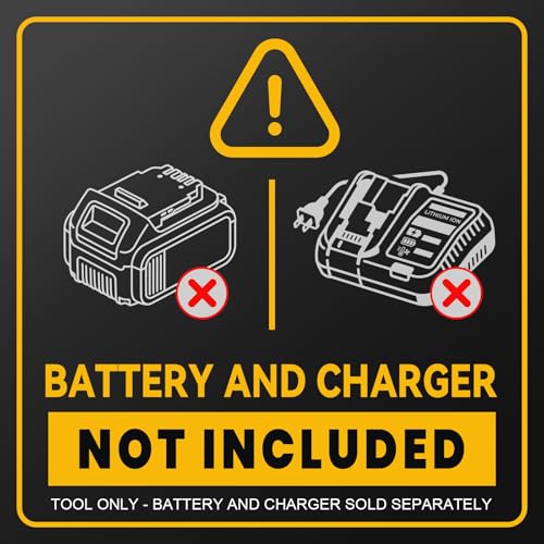 3X Faster Cordless Tire Inflator Air Compressor Pump Compatible With Dewalt 20V Battery, LIVOWALNY 160PSI 12V DC/20V DC with Pressure Gauge & Deflator for Car, Pickup, Air Mattresses (Tool Only)
