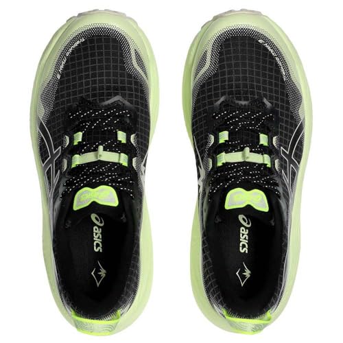 ASICS Women's Trabuco Max 3 Sneaker, Black Light Blue, 8.5 US