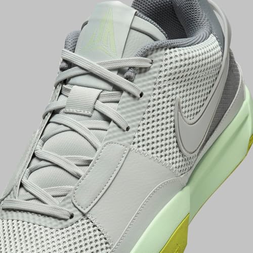 Nike Ja 1 Basketball Shoes (FQ4796-003, Light Silver/Cyber/Cool Grey/Granite) Size 9