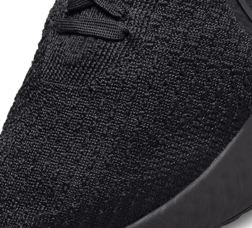 Nike Men's React Infinity Run Flyknit 3Sneaker, Black, 7.5 UK