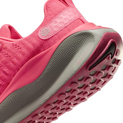 Nike InfinityRN 4 Women's Road Running Shoes (DR2670-602, Hot Punch/Black/Aster Pink/Light Iron Ore) Size 6.5