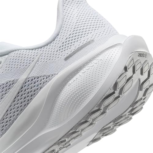 Nike Women's Pegasus 41 White/White/Pure Platinum/Metallic Silver 9 Medium