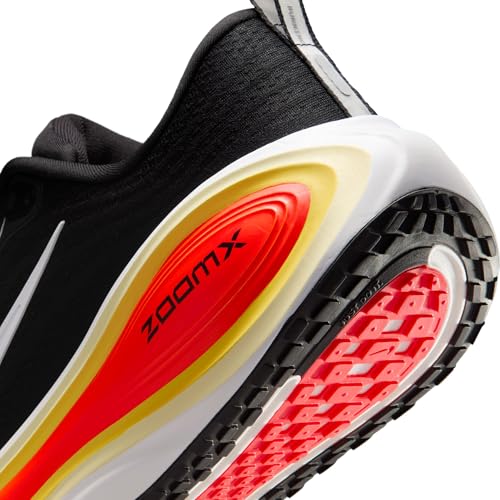 Nike Vomero Plus Men's Road Running Shoes (Black/Bright Crimson/Sail/White) Size 9.5